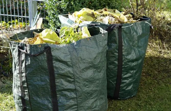 l’évacuation des déchets verts à Noyal Chatillon